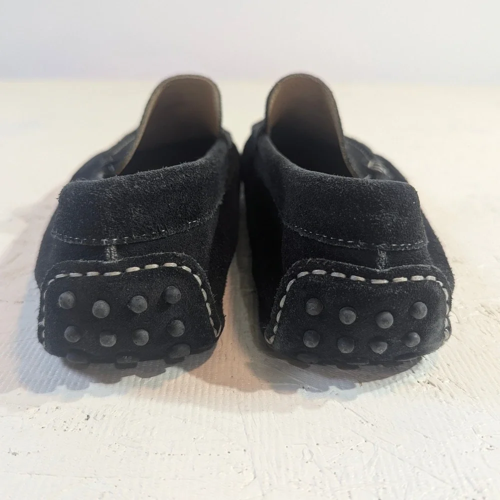 Winthrop‎ Mens Black Suede Driving Moccasins Loafers Shoes Size 10M